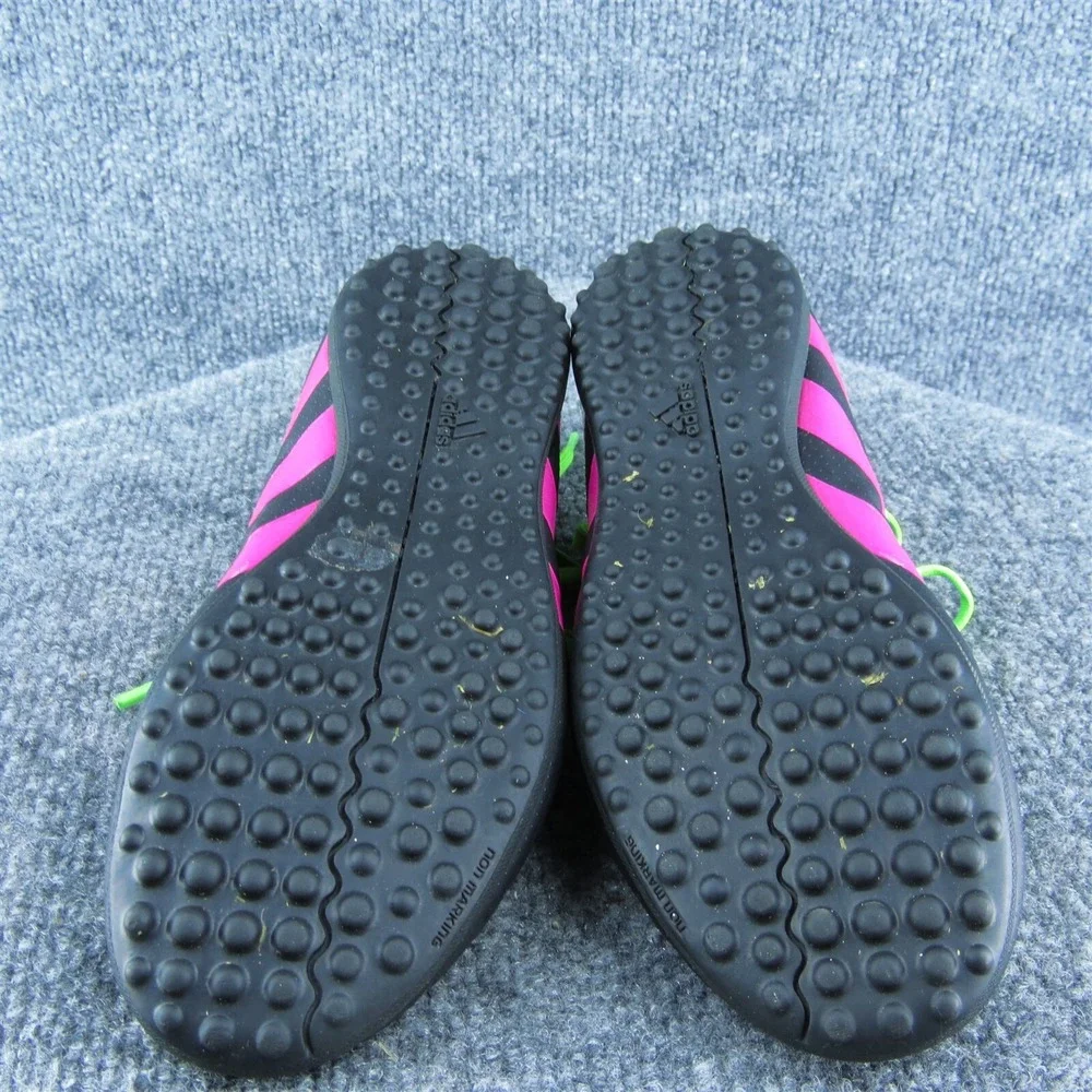 adidas Boys Sneaker Shoes Athletic Black Synthetic Lace Up Size Y 4.5 Medium‎